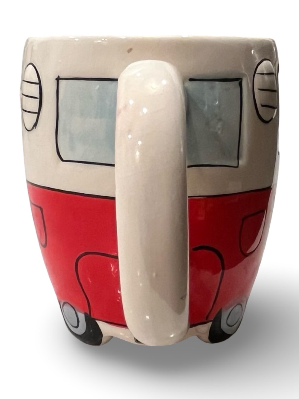 Vintage VW Bus License Plate Mug - Picture 5 of 7